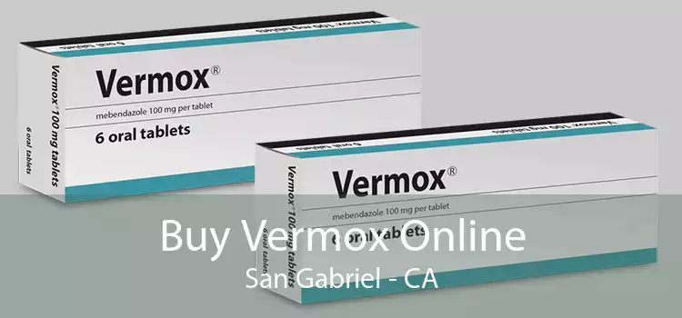 Buy Vermox Online San Gabriel - CA